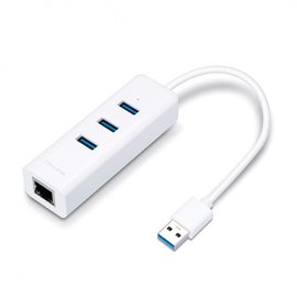 TP-LINK UE330 3埠USB 3. 0集線器 +Gigabit USB 有線網路卡