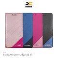 XMART SAMSUNG Galaxy A52/A52 5G 磨砂皮套 掀蓋 可站立 插卡 撞色 微磁吸
