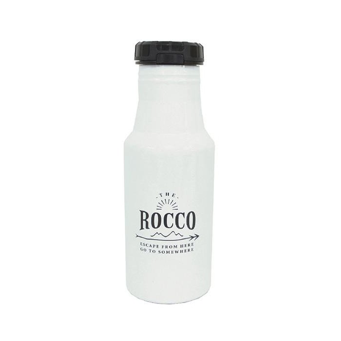 保溫瓶【ROCCO】 One Touch Bottle 保溫瓶500ml(經典白) (全新現貨)