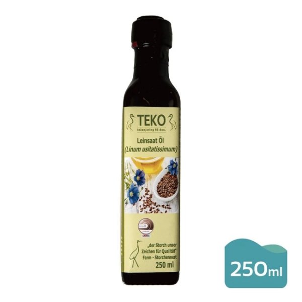 TEKO~亞麻籽油250ml/罐