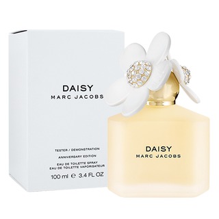 【Marc Jacobs】Daisy 小雛菊1 0周年璀璨限定版 女性淡香水 100ml TESTER-環保盒有蓋
