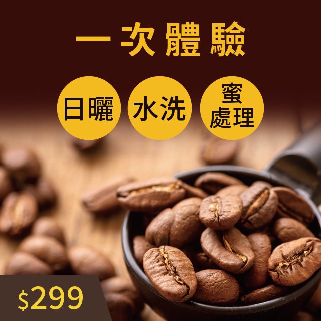 試喝組咖啡豆60克x3包-三種處理法【JC咖啡】每月隨選三種處理法x單一莊園咖啡豆