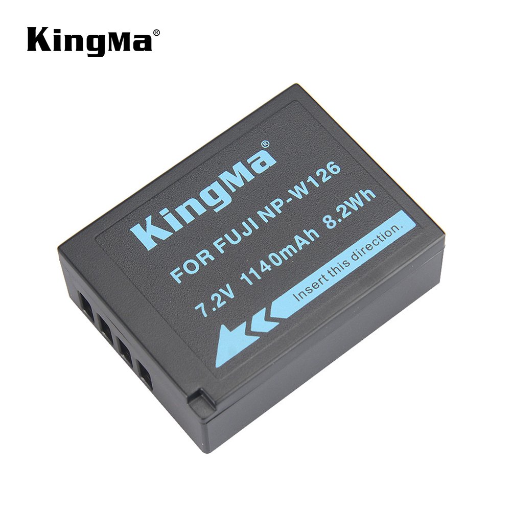 EGE 一番購 】Kingma【NP-W126】最新晶片適用FUJIFILM相機鋰電池【公司貨】