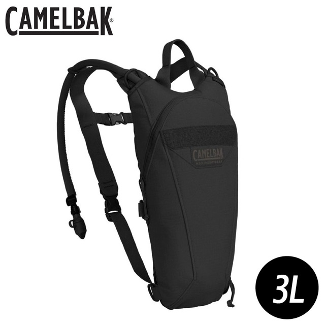 【CamelBak 美國 ThermoBak 3L 軍規水袋背包(附3L長水袋)《黑》】CBM1683001000