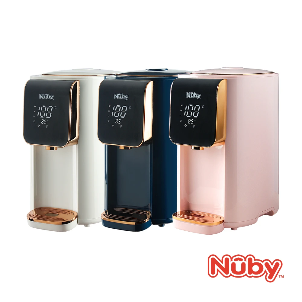 Nuby 智能七段定溫調乳器 (純淨白/甜心粉) /電熱水瓶.熱水器