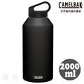 美國CAMELBAK 2000ml Carry cap 樂攜日用不鏽鋼保冰/溫水瓶 濃黑 OUTDOOR NICE