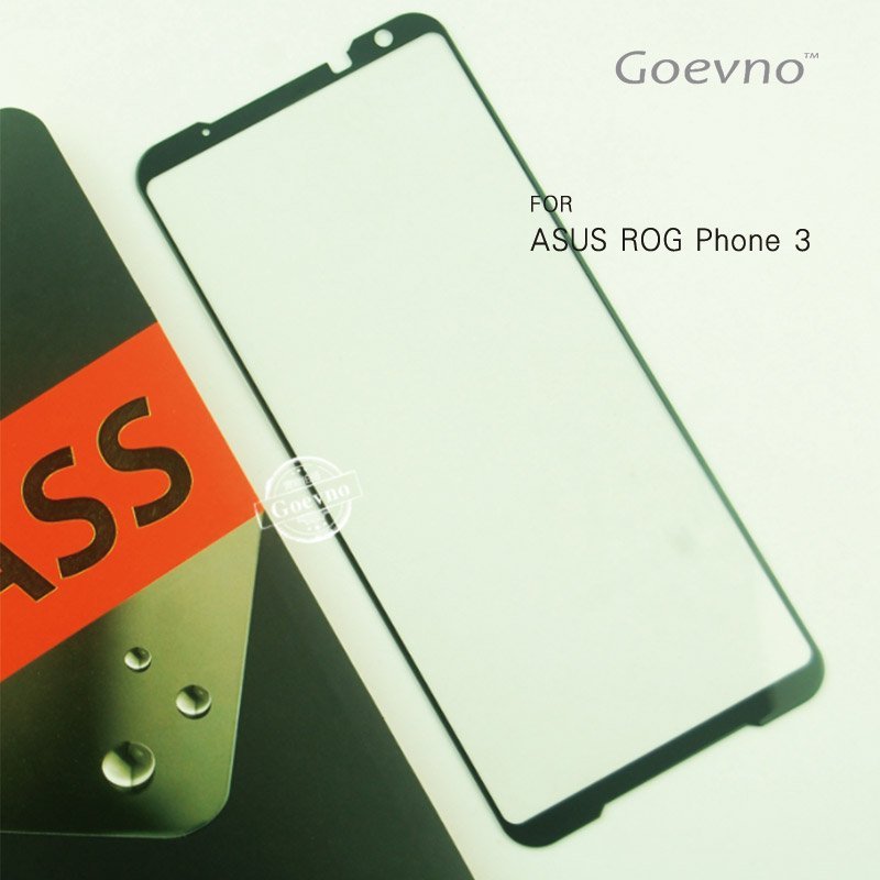 Goevno ASUS ROG Phone 2、Phone 3、Phone 5 滿版玻璃貼