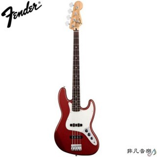 【非凡樂器】FENDER 貝斯 墨廠 (Standard Jazz Bass)