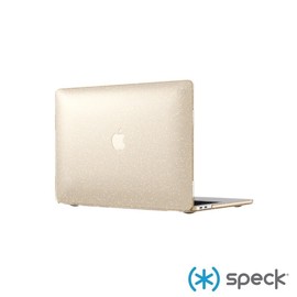 強強滾p-Speck Macbook Pro13吋2016SmartShell Glitter霧透金色奈米玻璃水晶保護殼