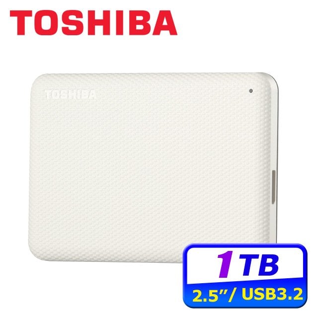 【hd數位3c】Toshiba 1TB(米白) Canvio Advance V10(USB3.2 Gen1/三年)*加密.備份軟體【下標前請先詢問 有無庫存】