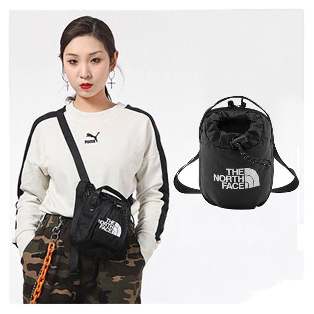 美國The North Face】BOZER CROSS BODY 超輕量+耐磨抽繩休閒單肩包