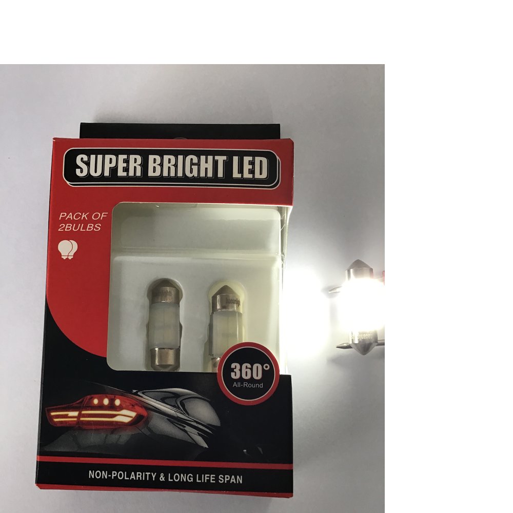 雙尖燈泡 LED 10x31mm 12V 4SMD 6500K 白光 專利品 室內燈 後廂燈 haoanlights STD