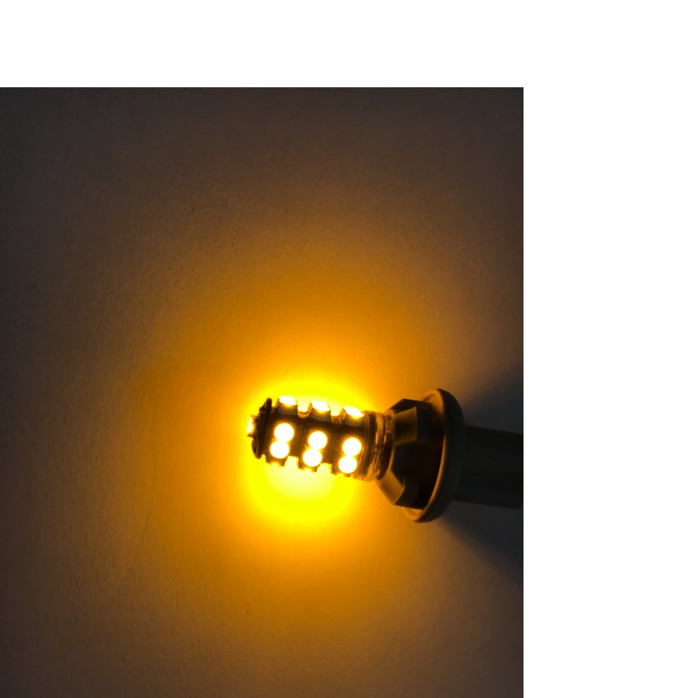 T10 Wedge LED 『浩安燈泡, 品質保證』12V 25SMD 360度發光 琥珀色 小燈 閱讀燈 後箱燈 haoanlights