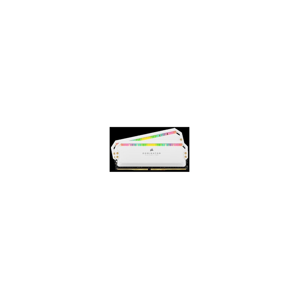 海盜船 CORSAIR DOMINATOR PLATINUM RGB 16GB (2x8GB) DDR4 3600 (PC4-28800) C18W(白色)