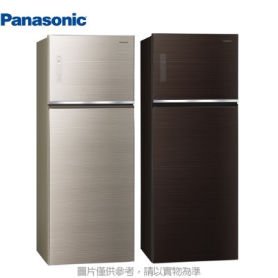 【Panasonic 國際牌】498L雙門變頻電冰箱 NR-B493TG (曜石棕T/翡翠白W)