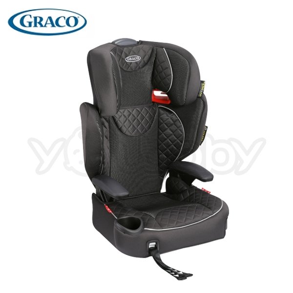 GRACO AFFIX 3-12歲成長型輔助汽座 -黑桃國王 / 幼兒汽車安全座椅(安全帶版) 增高墊.輔助座墊