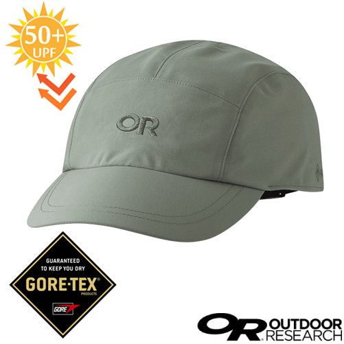 【Outdoor Research】Seattle Rain Cap GORE-TEX 防水透氣棒球帽.防曬鴨舌帽.跑步帽/健行.馬拉松/ 281307-0800 卡其