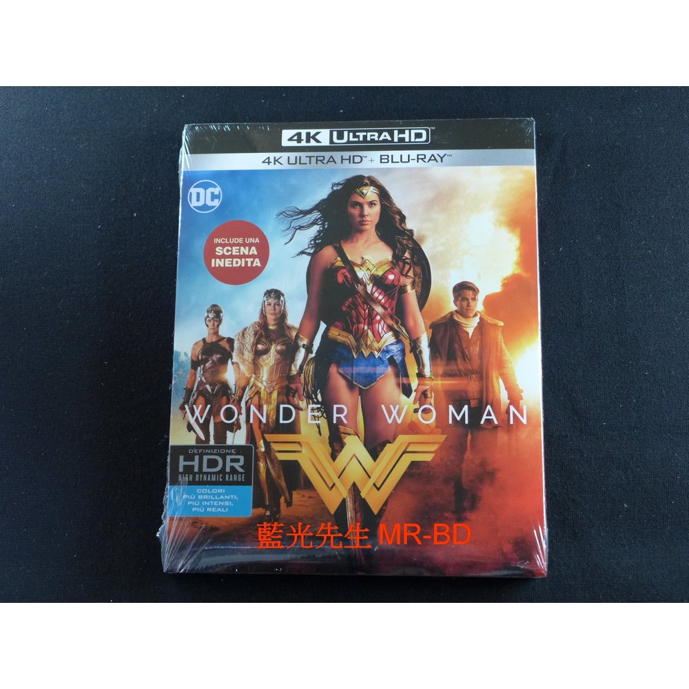 [藍光先生UHD] 神力女超人 Wonder Woman UHD + BD 雙碟限定版
