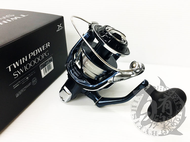 ◎百有釣具◎SHIMANO 21 TWIN POWER SW 紡車捲線器規格:8000PG