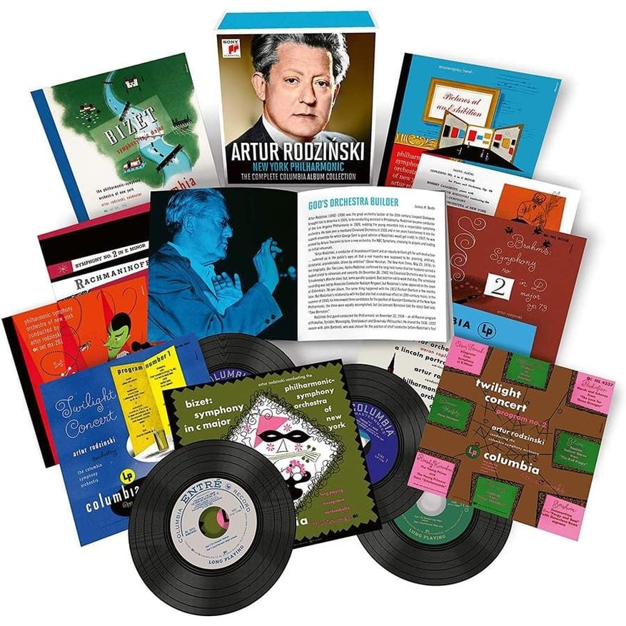 (SONY)羅金斯基錄音全集 (16CD) Artur Rodzinski-The Complete Columbia Album Collection 16CD