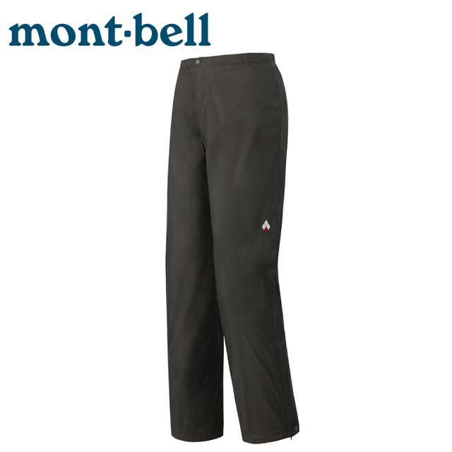 【Mont-Bell 日本 女 RAIN HIKER PANTS 雨褲《灰》】1128603/防風防水長褲/風雨褲/登山