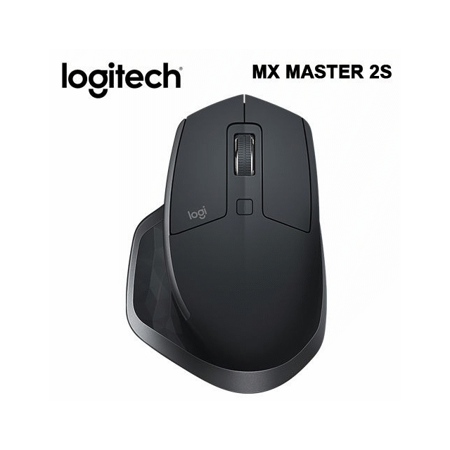 羅技 MX Master 2S 無線滑鼠-黑色(NEW)