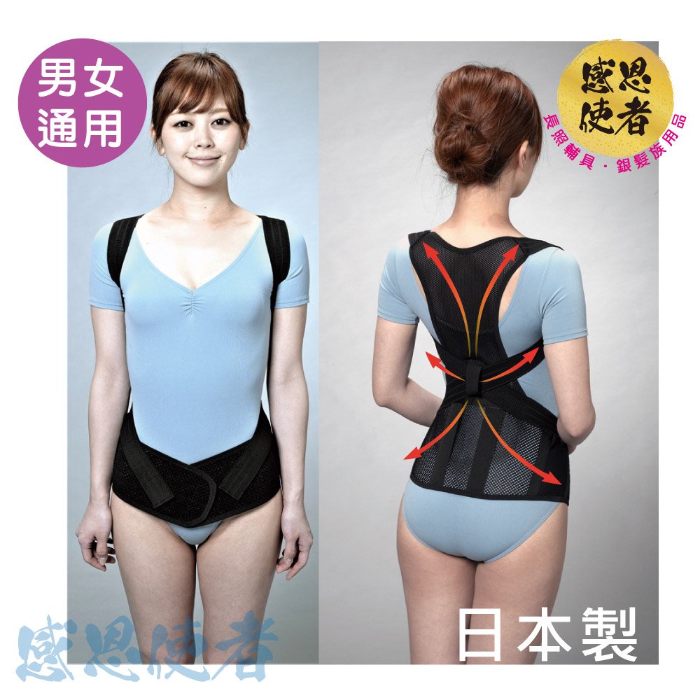 胸背護腰帶 護背束帶 ACCESS軀幹護具 - ZHJP2108 日本製