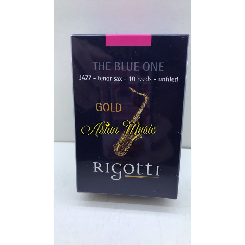 亞洲樂器 Rigotti The Blue One 次中音薩克斯風竹片-10片裝 法國製造、Tenor/次中音、2號半