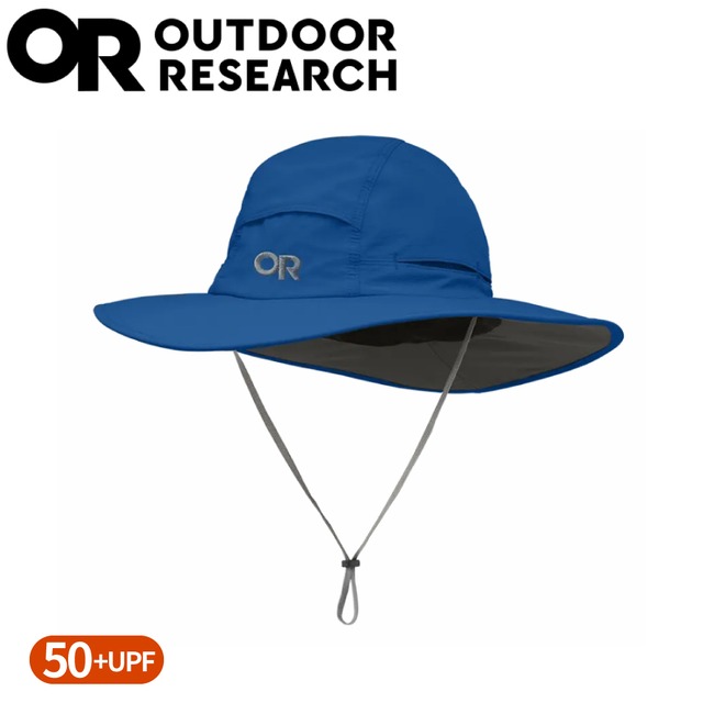 【Outdoor Research 美國 抗UV透氣大盤帽《暗藍》】243441/防曬遮陽/登山健行