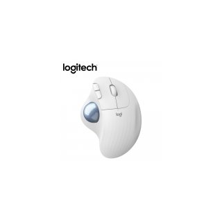 【Logitech 羅技】Ergo M575 無線軌跡球滑鼠 白色