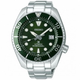 Seiko 精工錶 6R35-00A0G(SPB103J1) DIVER SCUBA 機械錶 / 綠x銀 45mm SK037