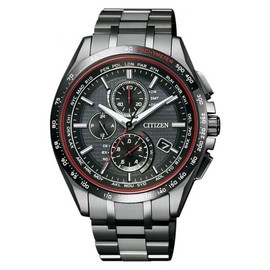 CITIZEN 星辰錶 AT8145-59E 新世代廣告款電波商務光動能腕錶 /黑面 41.5mm