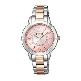 CITIZEN 星辰錶 NEW WICCA系列 (BT2-734-91) 廣告款繽紛時尚腕錶 /粉紅面 30mm