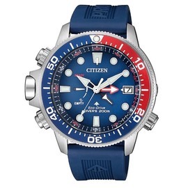 CITIZEN 星辰錶 BN2038-01L PROMASTER 光動能冒險極致潛水腕錶 /藍x紅 46.1mm