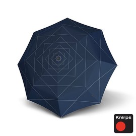 強強滾p-Knirps德國紅點傘 T200經典自動開收晴雨傘-幾何星型