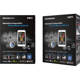 Beamingnet 藍牙4.0無線胎壓偵測器系統 (胎內式) 手機app顯示 銷售第一 鈦鋁合金
