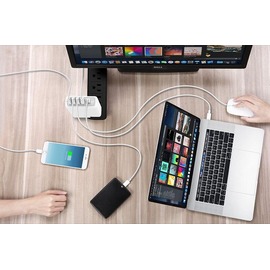 DockCase MacBook Pro 16吋 插座擴充轉接器 (HDMI版本) 變壓器usb充電器擴充 強強滾