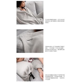 GP石墨烯紅外線機能毯(小憩毛毯/睡毯/蓋毯) 毛毯 135 x 195公分 有認證 冷氣毯 強強滾