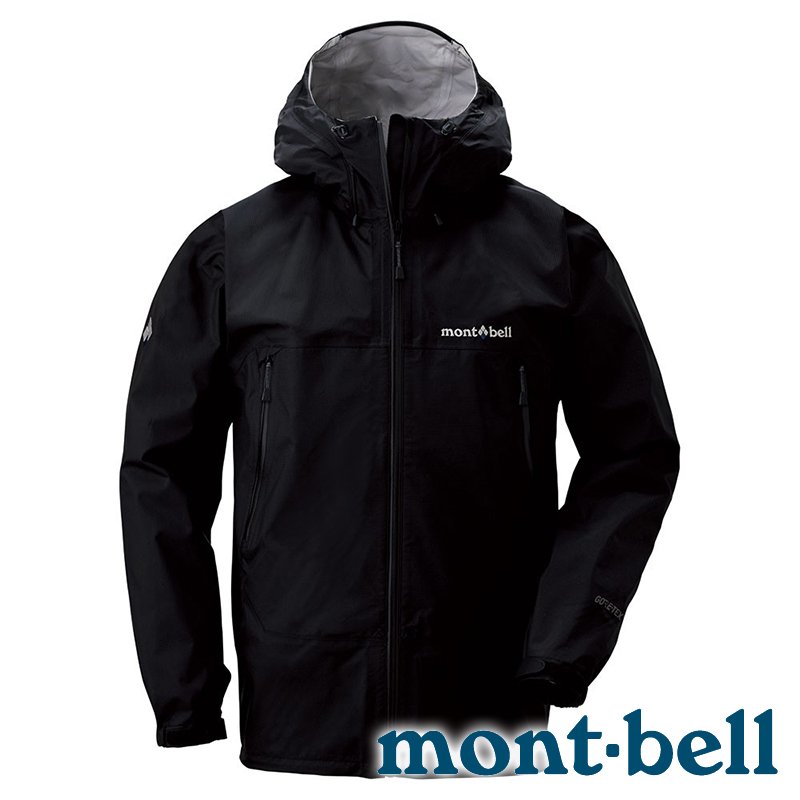 【mont-bell】Rain Dancer 男GORE-TEX單件式外套『BK 黑』1128618 登山 露營 健行 禦寒 防潑水 GORE-TEX