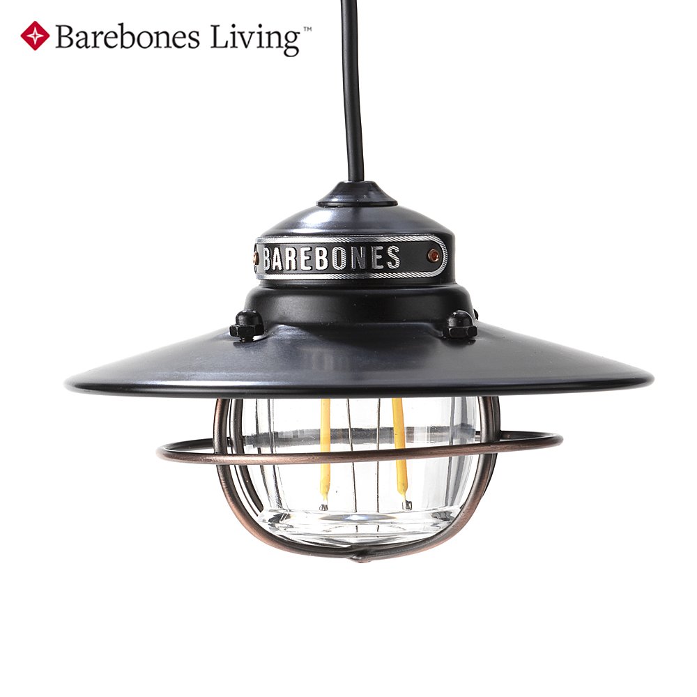 ├登山樂┤台灣 Barebones 垂吊營燈Edison Pendant Light # LIV-264 霧黑