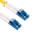 LC-LC 3米單模光纖跳線雙芯尾纖光纜電信可定做_0