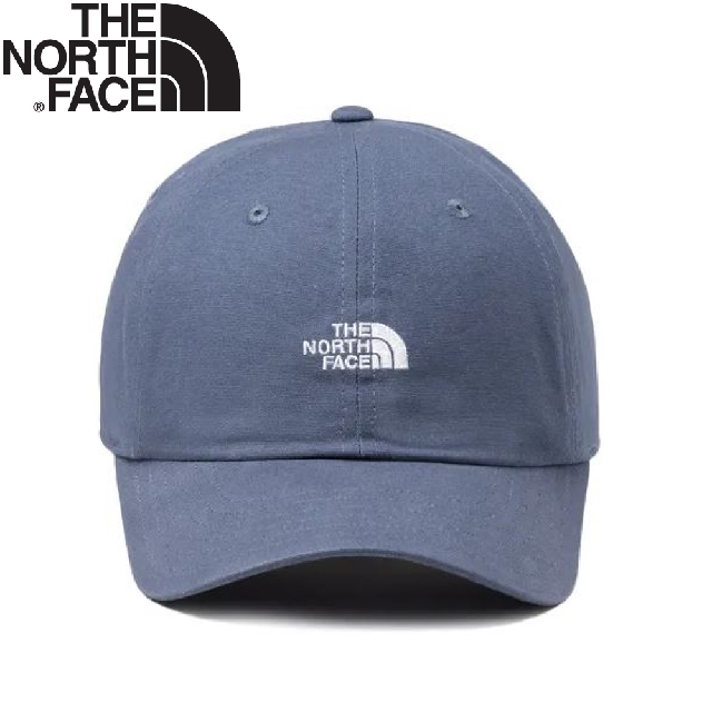 【The North Face Washed Norm Hat 棒球帽《灰藍》】3FKN/鴨舌帽/休閒帽/防曬帽