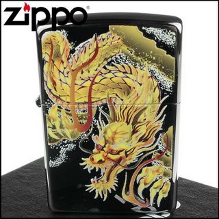 ◆斯摩客商店◆【ZIPPO】日系~Bright Art-和柄龍圖案彩印加工打火機