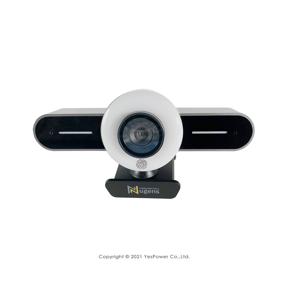 Nugens VCP1 1080P大眼仔環形補光網路視訊攝影機