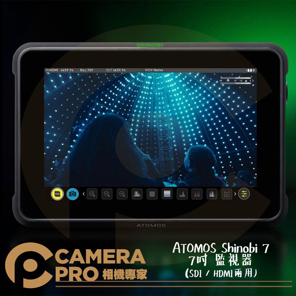 ◎相機專家◎ ATOMOS Shinobi 7 7吋 監看顯示器 外接螢幕 SDI HDMI 忍者7 正成公司貨