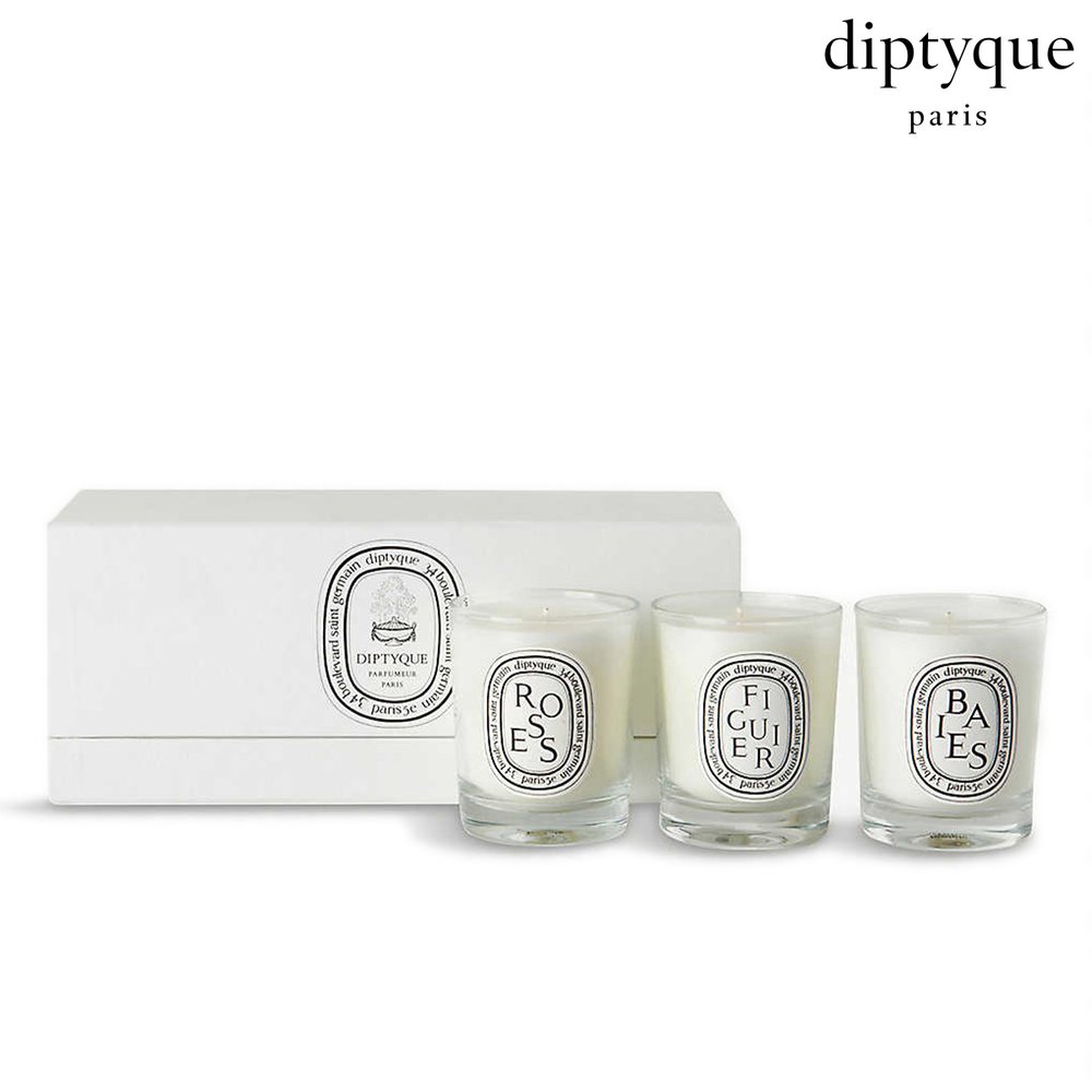 Diptyque 迷你香氛蠟燭禮盒 70gx3 （漿果、玫瑰、無花果）【SP嚴選家】
