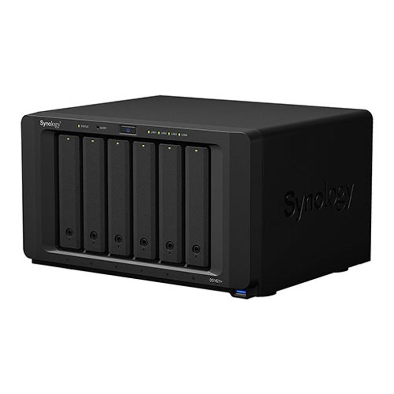 Synology 群暉科技 DiskStation DS1621+ 6Bay NAS 網路儲存伺服器 四核心 4GB