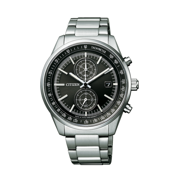 【Citizen星辰】GENT'S紳士品格光動能計時腕錶-質感銀/CA7030-97E/台灣總代理公司貨享一年保固