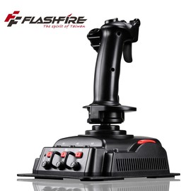 強強滾 FlashFire 響尾蛇6號 飛行搖桿 飛行遊戲桿 JS3601V ps4/ps3轉接(2380元)