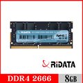 錸德RIDATA 8GB DDR4 2666/SO-DIMM 筆記型電腦記憶體